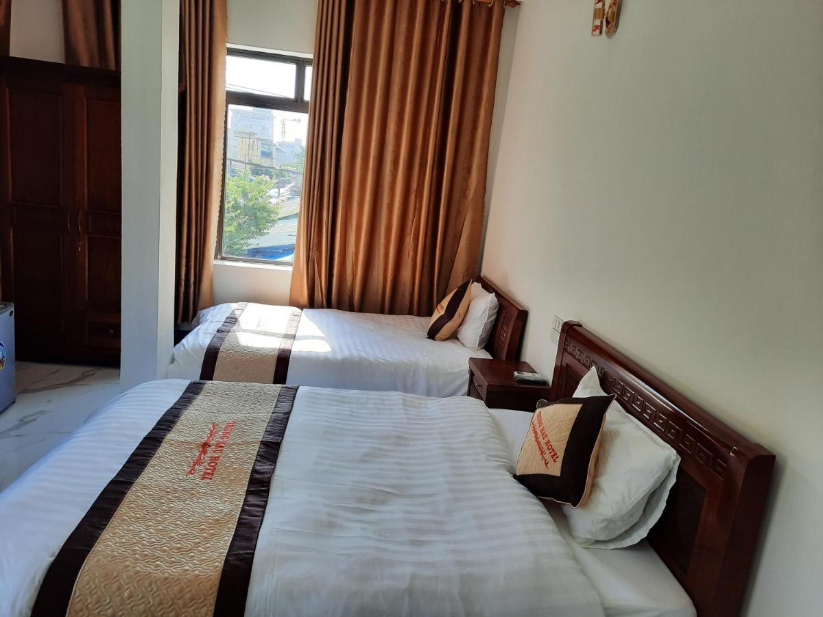 Nha Nghi Trung Hau Hotell Mong Cai Eksteriør bilde